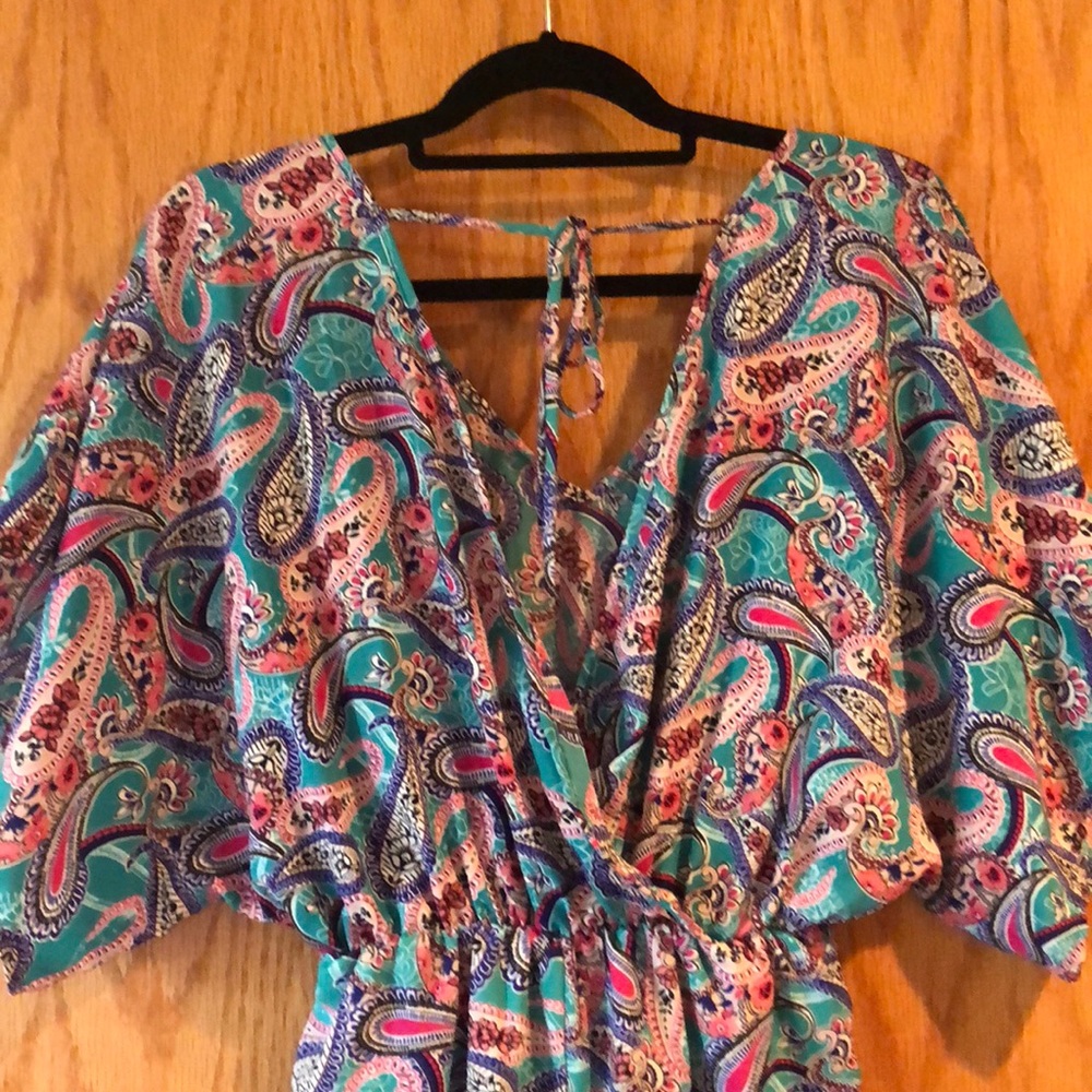 Patterned Romper - Picture 2 of 2